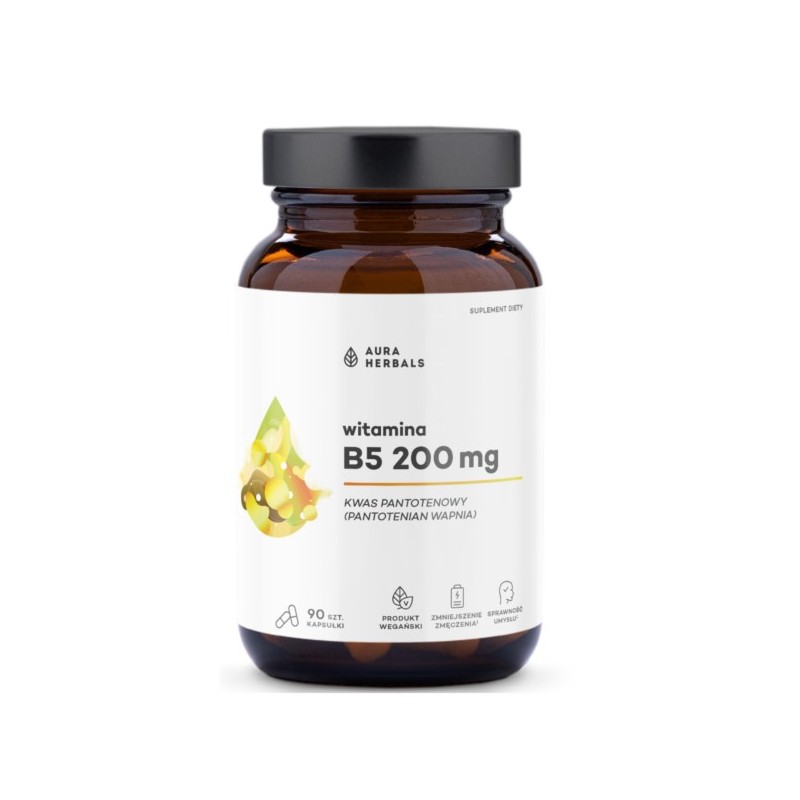 Aura Herbals Witamina B5 200 mg 90 szt