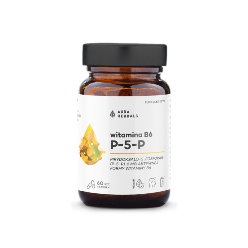 Aura Herbals Witamina B6 P-5-P 60 szt