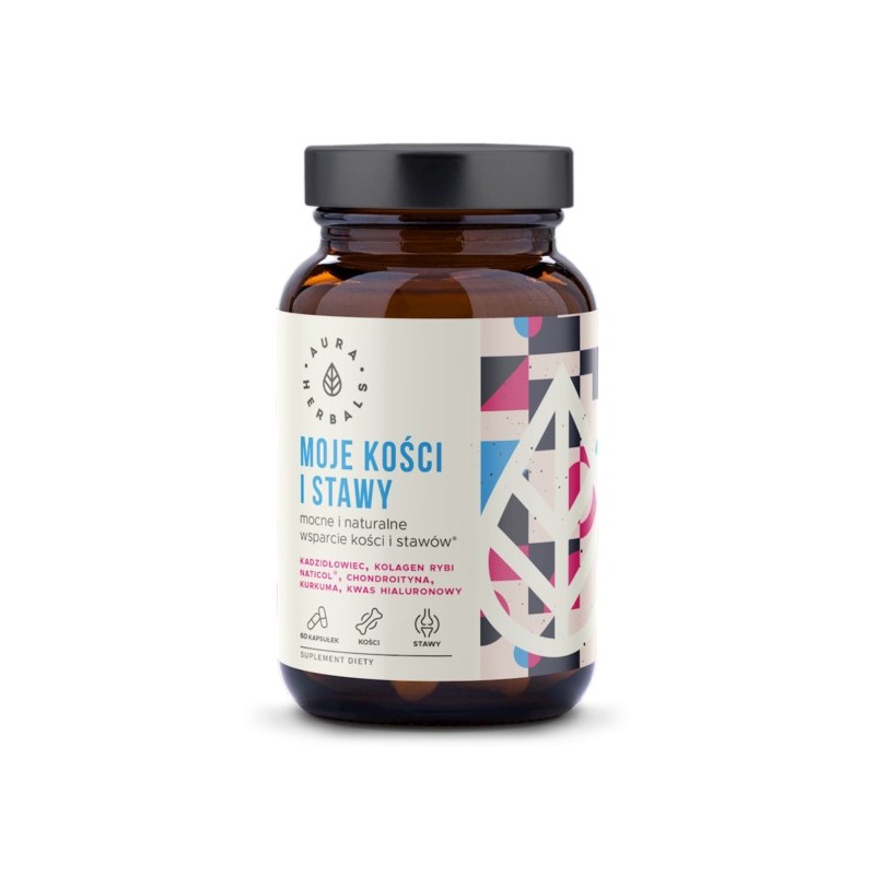 Aura Herbals Moje kości i stawy 60 kap