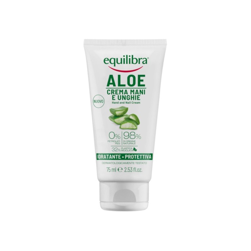 Equilibra Aloesowy Krem Do Rąk I Paznokci 75 Ml