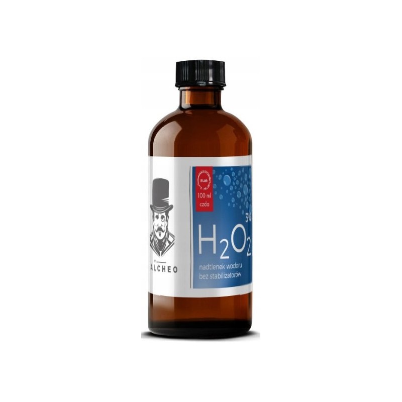 Nadtlenek wodoru 3%   Bez stabilizatorów 100ml