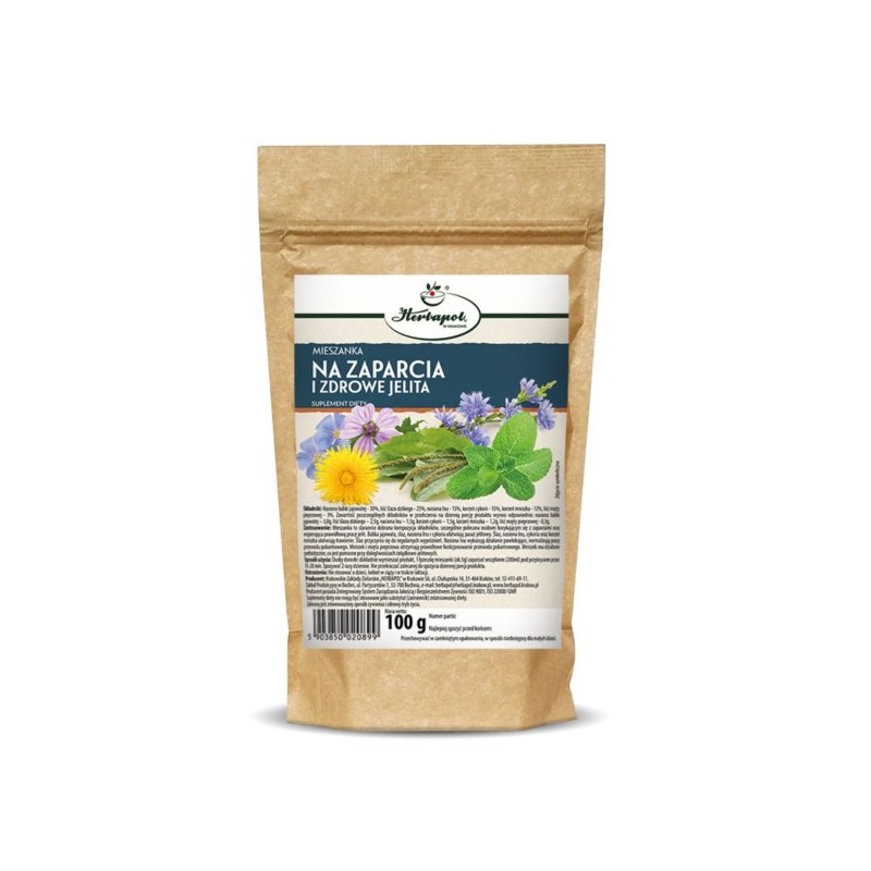 Herbapol Mieszanka Na Zaparcia i Zdrowe Jelita 100