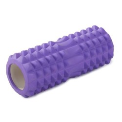 Wałek do masażu Yoga Roller Fioletowy - 33*14cm