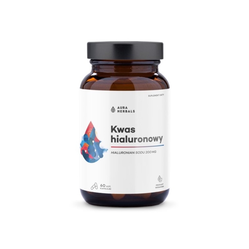 Aura Herbals Kwas Hialuronowy 60 szt