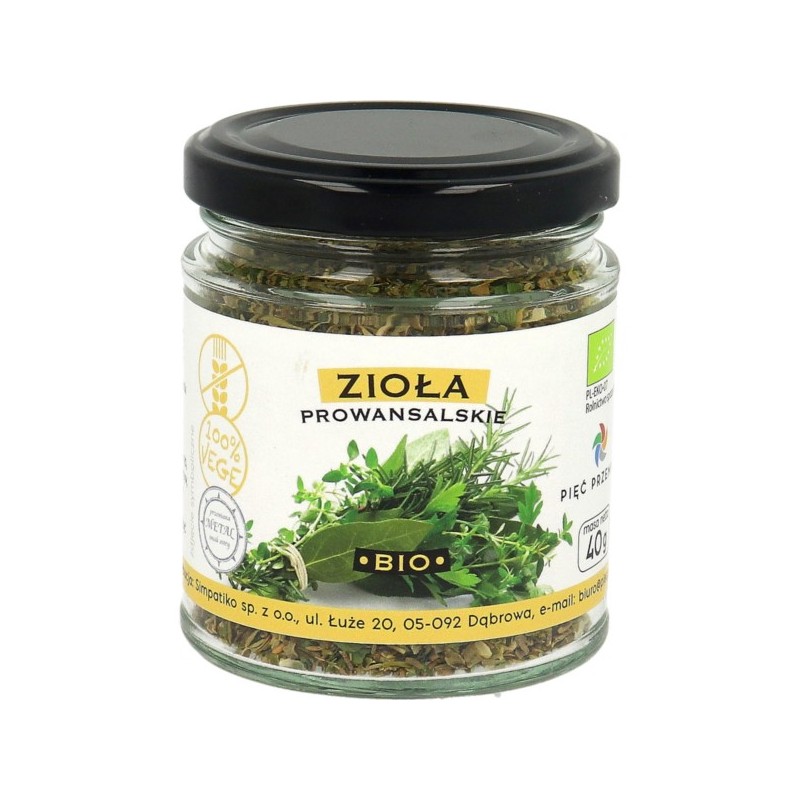 Pięć Przemian Zioła Prowansalskie BIO 40 g