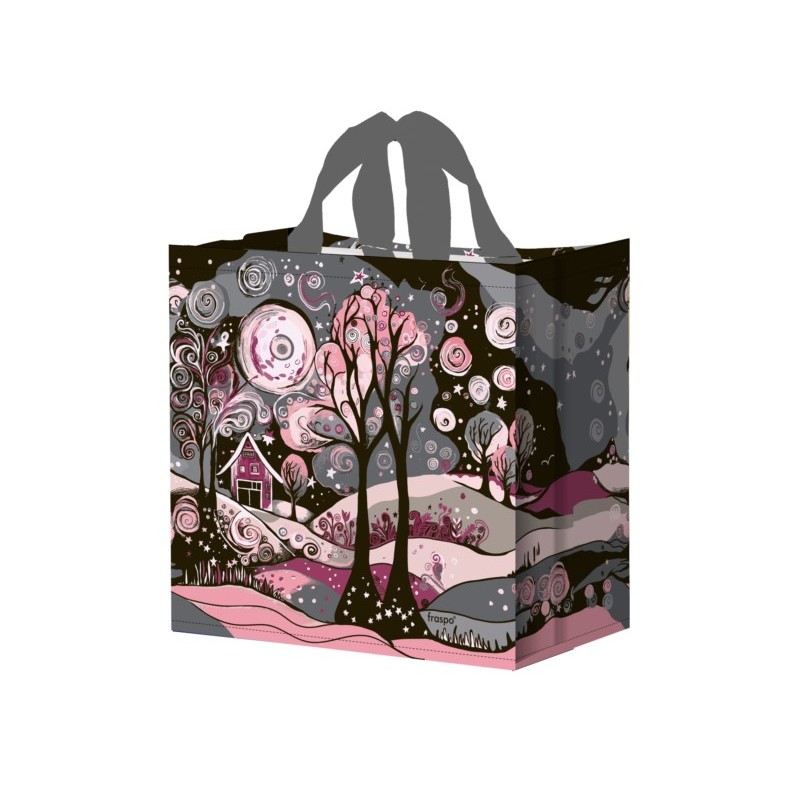 Torba Z Pp Seria Magiczna Kraina 24 L różowa-szara