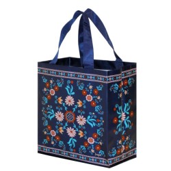 Torba Z Pp Mini Folklor Niebieski Motyw