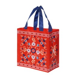 Torba Z Pp Mini Folklor Czerwony  Motyw