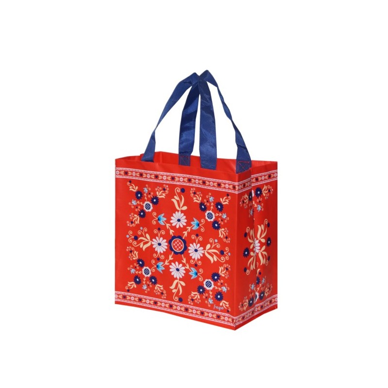 Torba Z Pp Mini Folklor Czerwony  Motyw