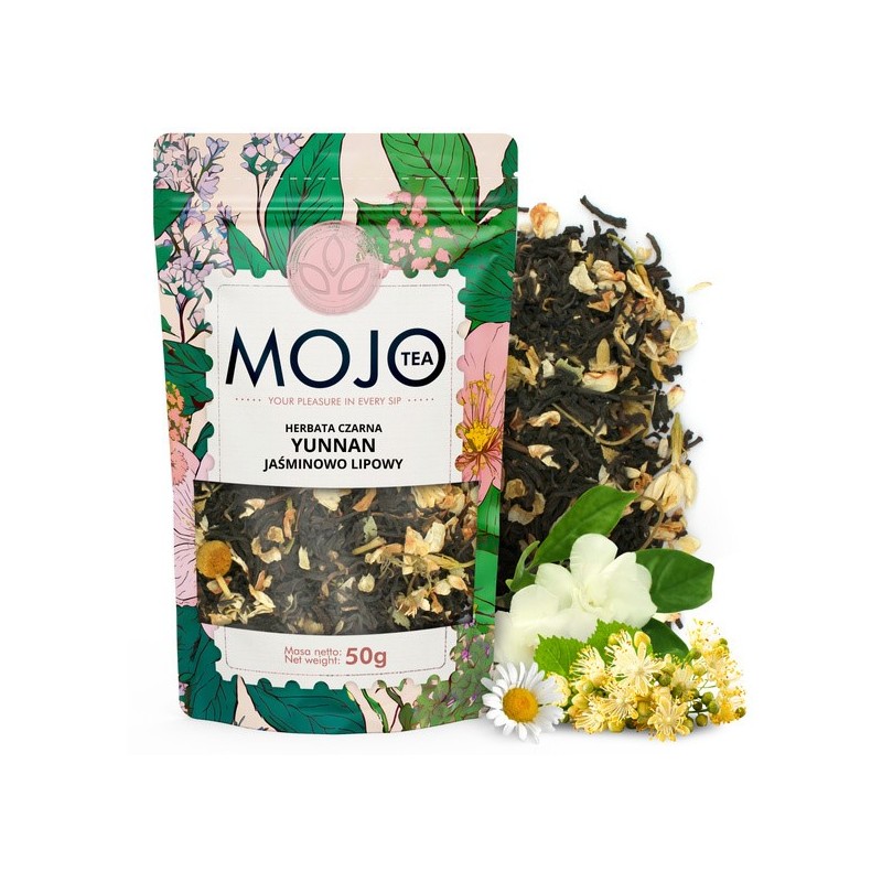 MOJO TEA Herbata kraftowa Yunnan jaśminowo lipowa