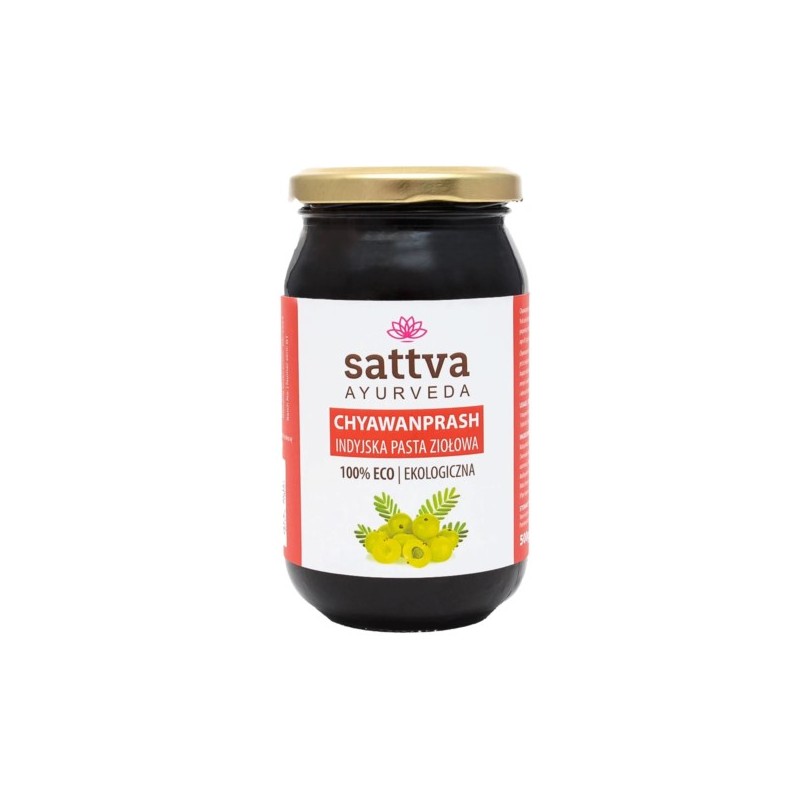 Sattva Chyawanprash 500 g inyjska pasta ziołowa
