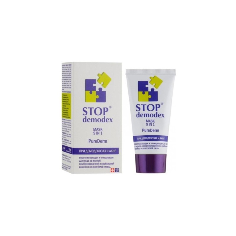 Stop Demodex pure erm maseczka 9w1 trądzik 50 ml