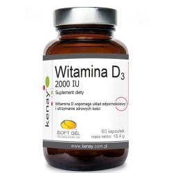 Kenay Witamina D3  60 k