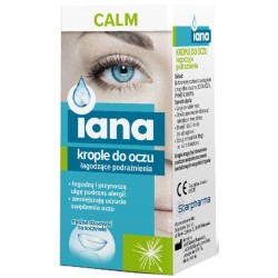 Starpharma Iana Krople Do Oczu Calm 10Ml Łagodzące
