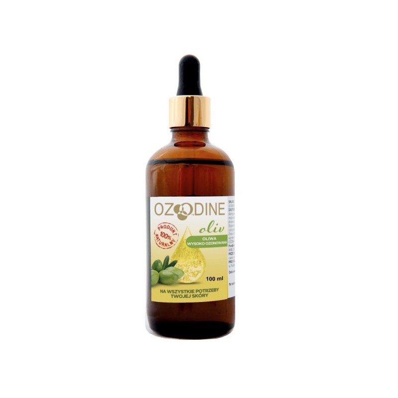 Ozodine Oliv 100 ml Ozonowany oliwa z pipetą