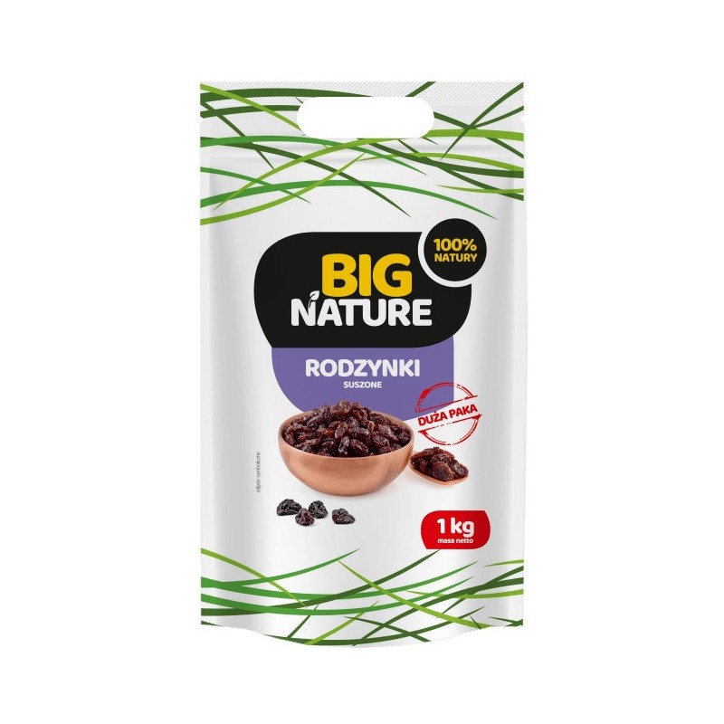 Big Nature Rodzynki suszone 1 kg